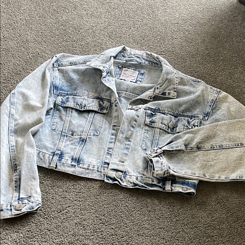 STOOSH vintage denim M Light Wash Denim Jacket